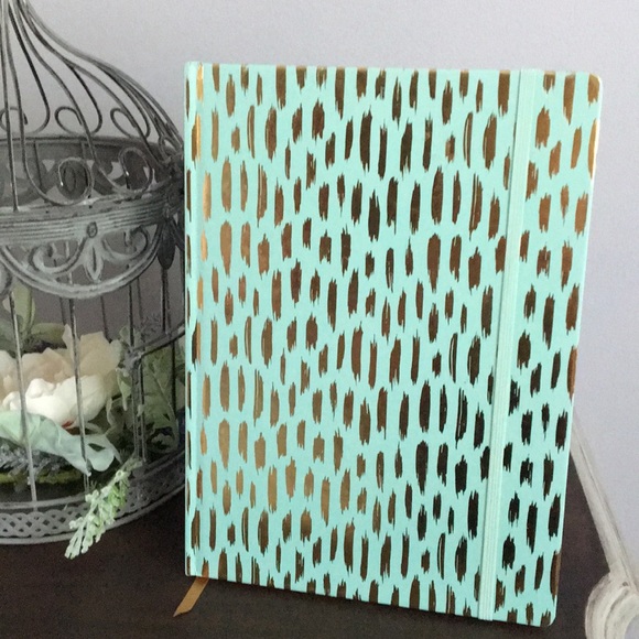 Think Ink Other - Beautiful Mint W/Gold Accent Journal